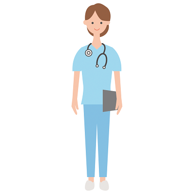 看護師イラスト3転職求人単発バイト、看護師求人サイトの使い方