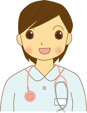 笑顔の看護師、看護師単発バイトブログおすすめイラスト3
